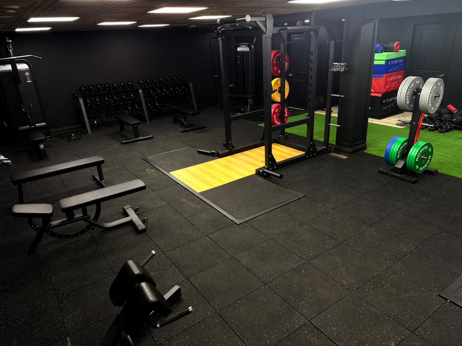 Dreamland Athletics premium training floor